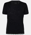 Givenchy T-shirt A Maniche Corte In Cotone. In Black