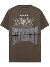 Givenchy Double-sided Logo T-shirt In Brown