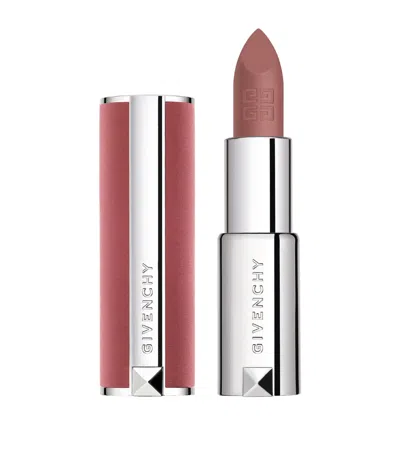 Givenchy Le Rouge Sheer Velvet Refillable Matte Lipstick In Sand