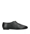 Givenchy 4g Liquid Nappa Leather Ballet Flats In Black