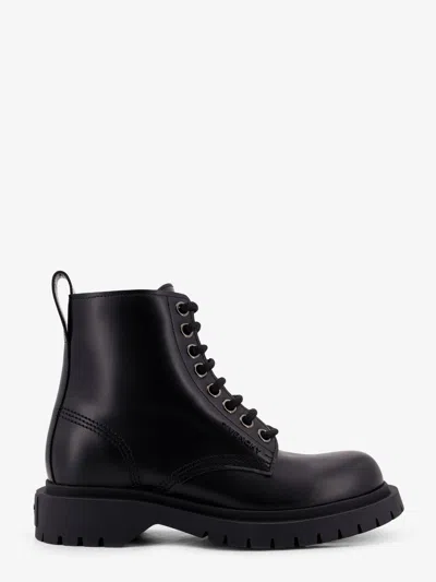 Givenchy Leather Ankle Boots In Black