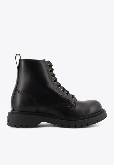 GIVENCHY LEATHER ANKLE BOOTS