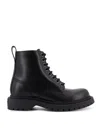 Givenchy Chunky Sole Round Toe Leather Ankle Boots In Multi