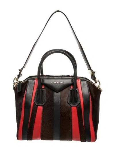 Pre-owned Givenchy Leather Antigona Bag Medium In Multicolor