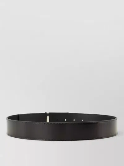 Givenchy Leather Antigona Rectangular Belt Adjustable Length In Brown