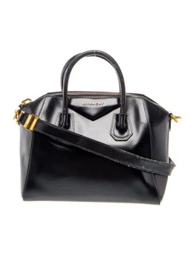 Pre-owned Givenchy Leather Antigona Small In Blue