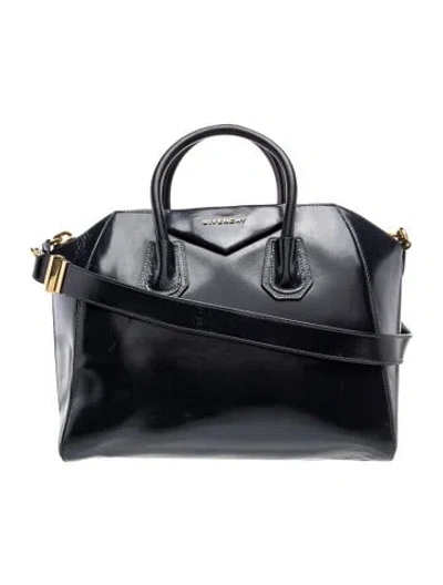 Pre-owned Givenchy Leather Antigona Small In Blue