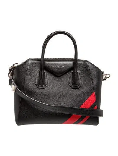 Pre-owned Givenchy Leather Antigonia Small In Black