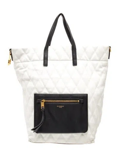 Pre-owned Givenchy Leather Backpack In Black