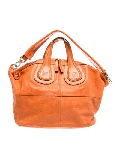 Pre-owned Givenchy Leather Backpack In Brown