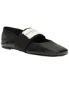 Givenchy Sliced Square Elastic-strap Ballet Flats In Multi