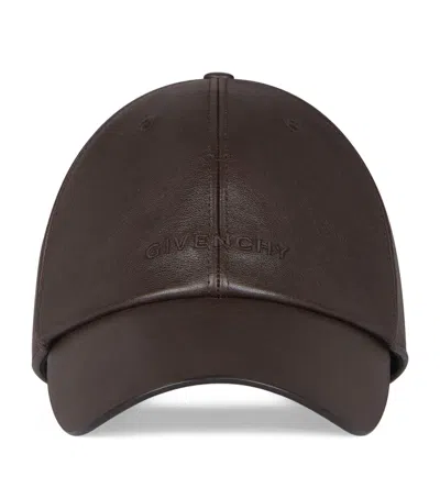 Givenchy Leather Baseball Cap