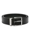 Givenchy Smooth Leather Gentleman Belt Accessories In Black