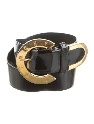 Pre-owned Givenchy Leather Belt Kit In Black