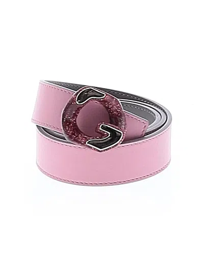 Pre-owned Givenchy Leather Belt In Pink