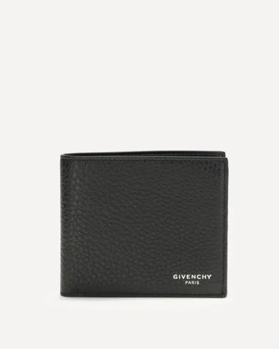 Givenchy Leather Bifold Wallet In Black