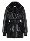 Givenchy Leather Bomber Jacket In Black