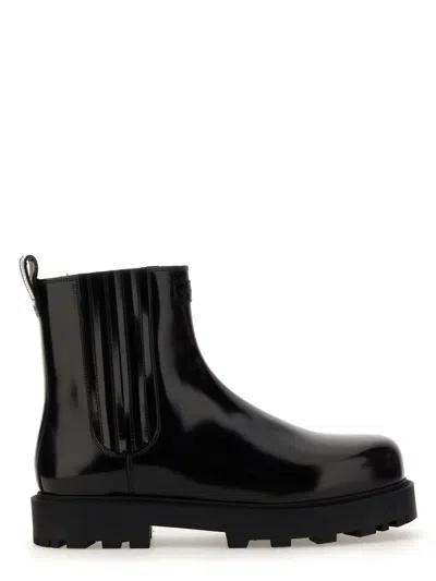 Givenchy Leather Boot In Black