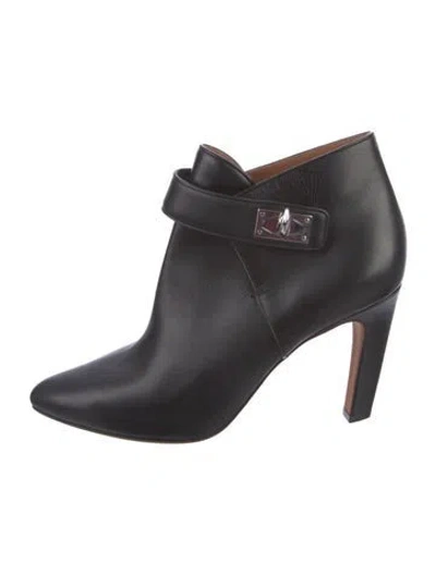 Pre-owned Givenchy Leather Boots In Black