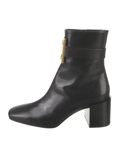 Pre-owned Givenchy Leather Boots In Black