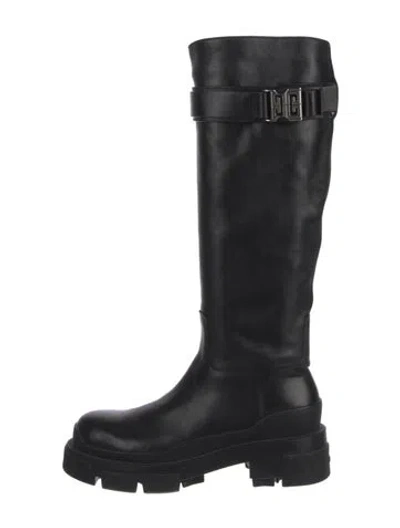 Pre-owned Givenchy Leather Boots In Black