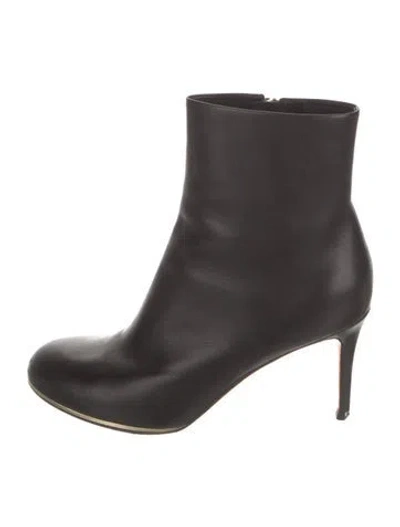 Pre-owned Givenchy Leather Boots In Black