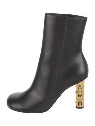 Pre-owned Givenchy Leather Boots In Black