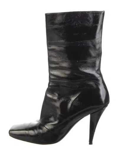 Pre-owned Givenchy Leather Boots In Black