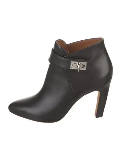 Pre-owned Givenchy Leather Boots In Black