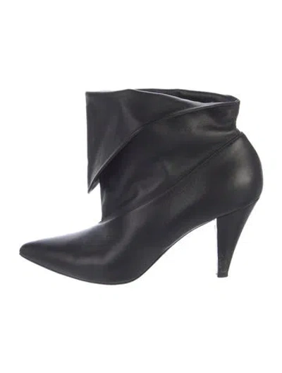 Pre-owned Givenchy Leather Boots In Black