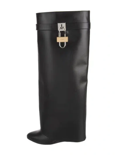 Pre-owned Givenchy Leather Boots In Black
