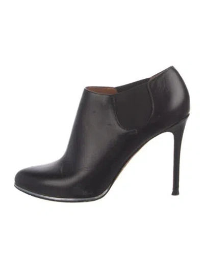 Pre-owned Givenchy Leather Boots In Black