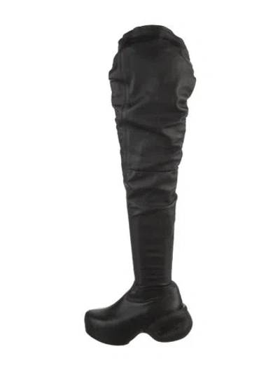Pre-owned Givenchy Leather Boots In Black
