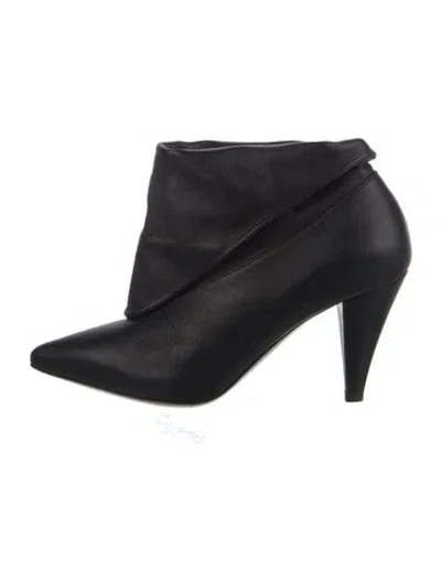 Pre-owned Givenchy Leather Boots In Black