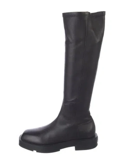 Pre-owned Givenchy Leather Boots In Black