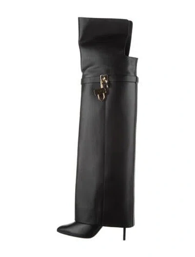 Pre-owned Givenchy Leather Boots In Black