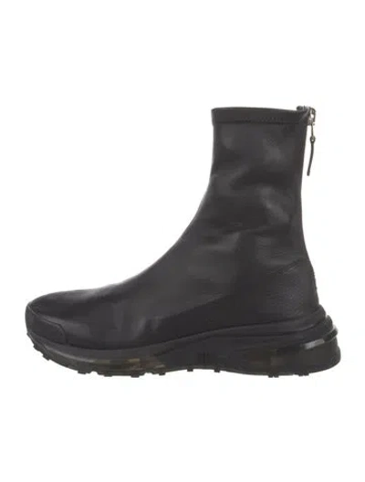 Pre-owned Givenchy Leather Boots In Black