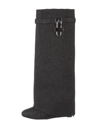 Pre-owned Givenchy Leather Boots In Black
