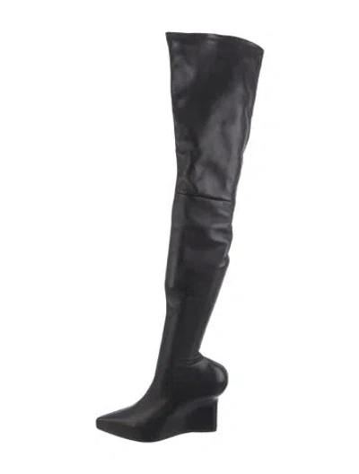 Pre-owned Givenchy Leather Boots In Black