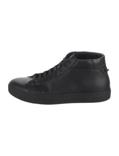 Pre-owned Givenchy Leather Boots In Black