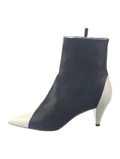 Pre-owned Givenchy Leather Boots In Blue