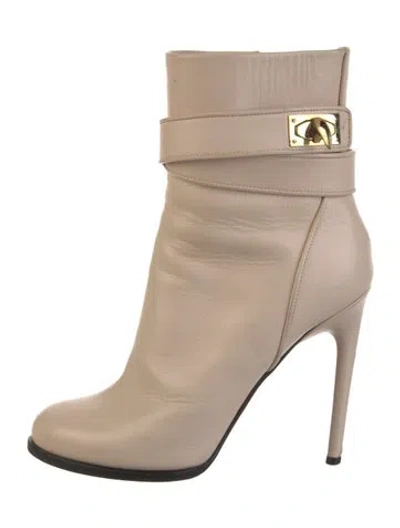 Pre-owned Givenchy Leather Boots In Pink