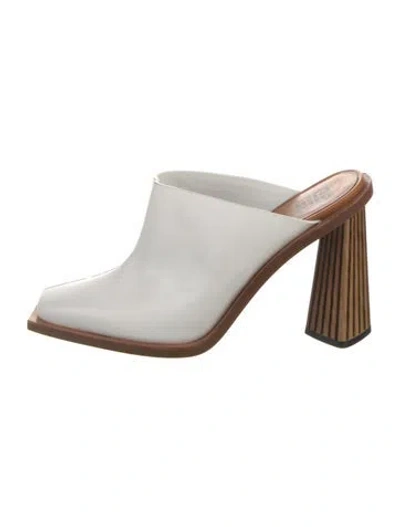 Pre-owned Givenchy Leather Boots In White