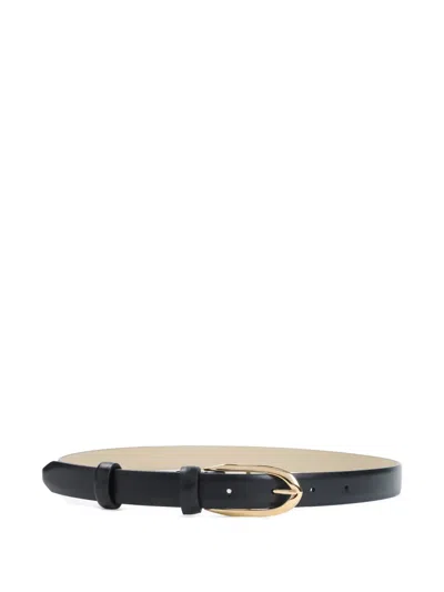 GIVENCHY LEATHER BUCKLE BELT