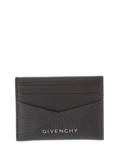 Givenchy Leather Card Holder In Black