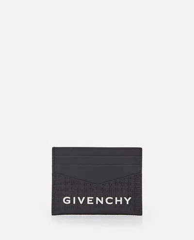 Givenchy Leather Card Holder In Black