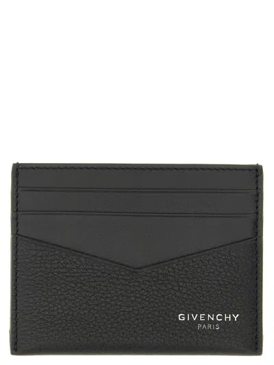 Givenchy Leather Cardholder In Black