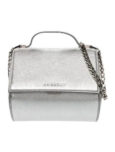 Pre-owned Givenchy Leather Chain Crossbody Bag Mini In Multi