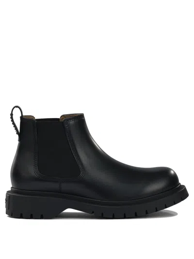 GIVENCHY LEATHER CHELSEA ANKLE BOOTS BLACK