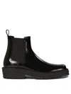 Givenchy Man Black Smooth Leather Chelsea Boot